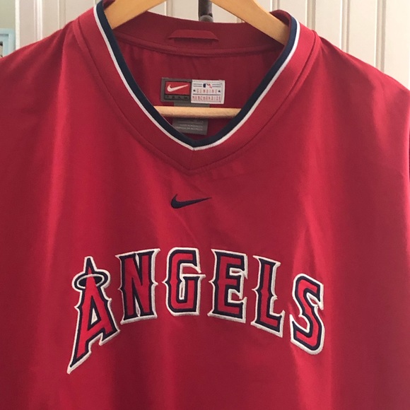 🌴⚾️Nike California Angeles Baseball Pullover Light Weight Jacket XL - Picture 1 of 5